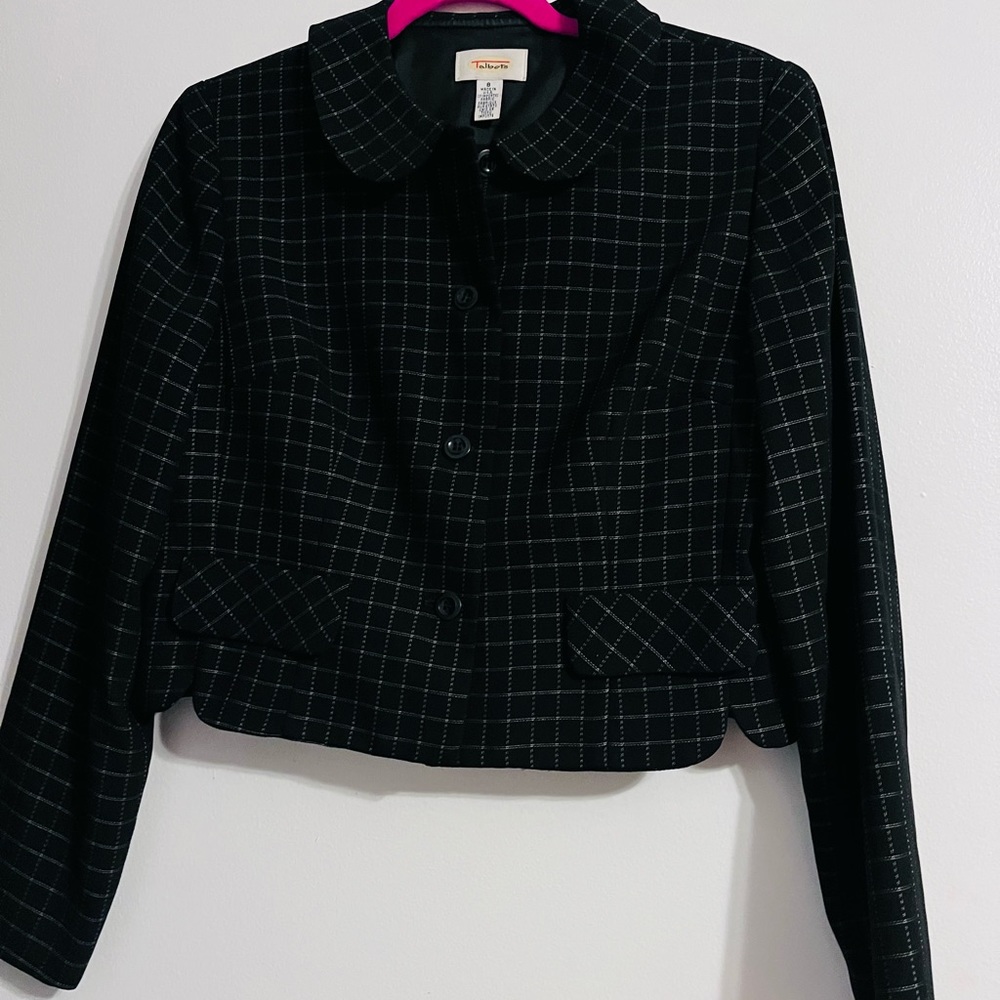 Talbots Black Blazer size 8